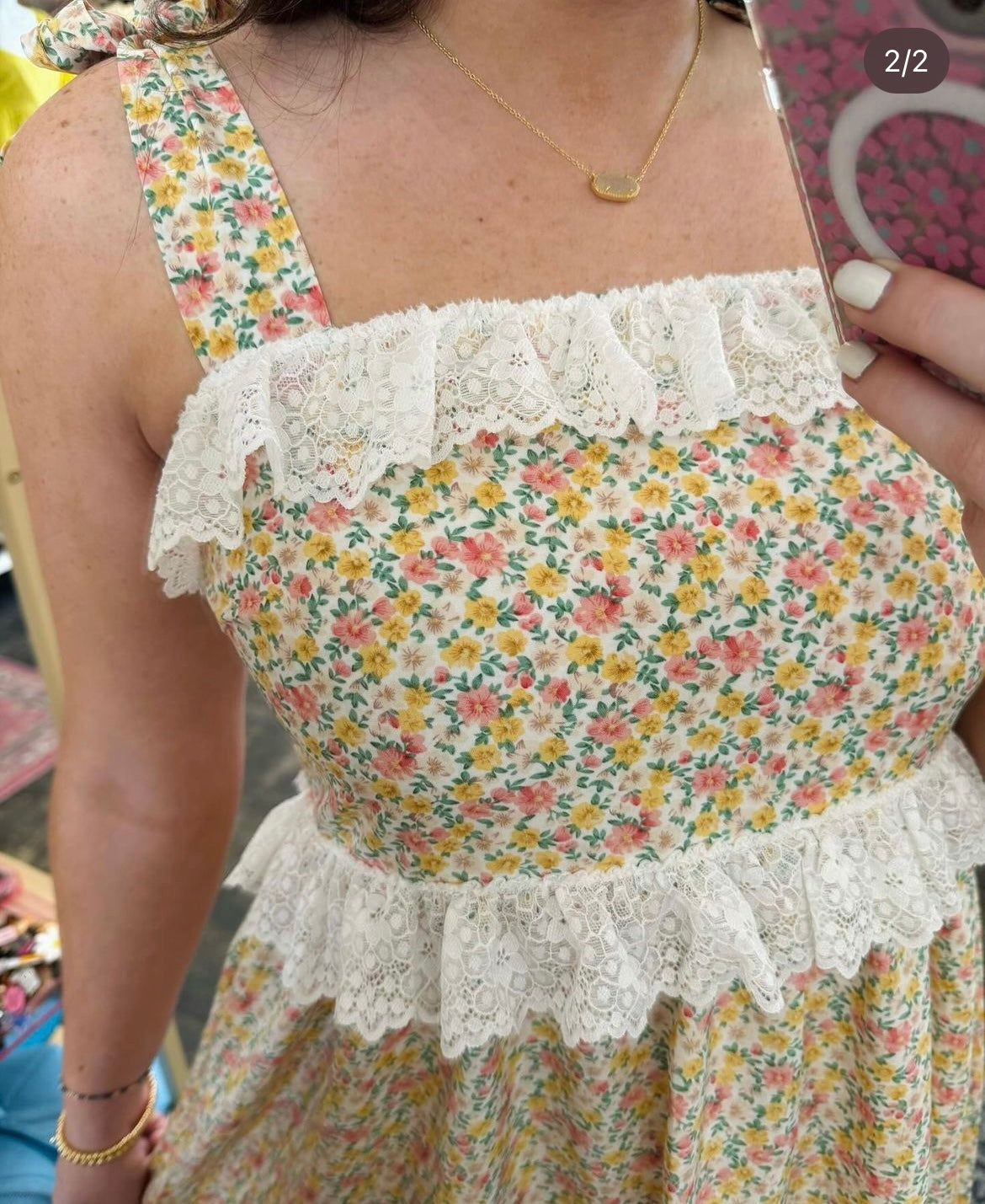 Gloria Floral Mini Dress