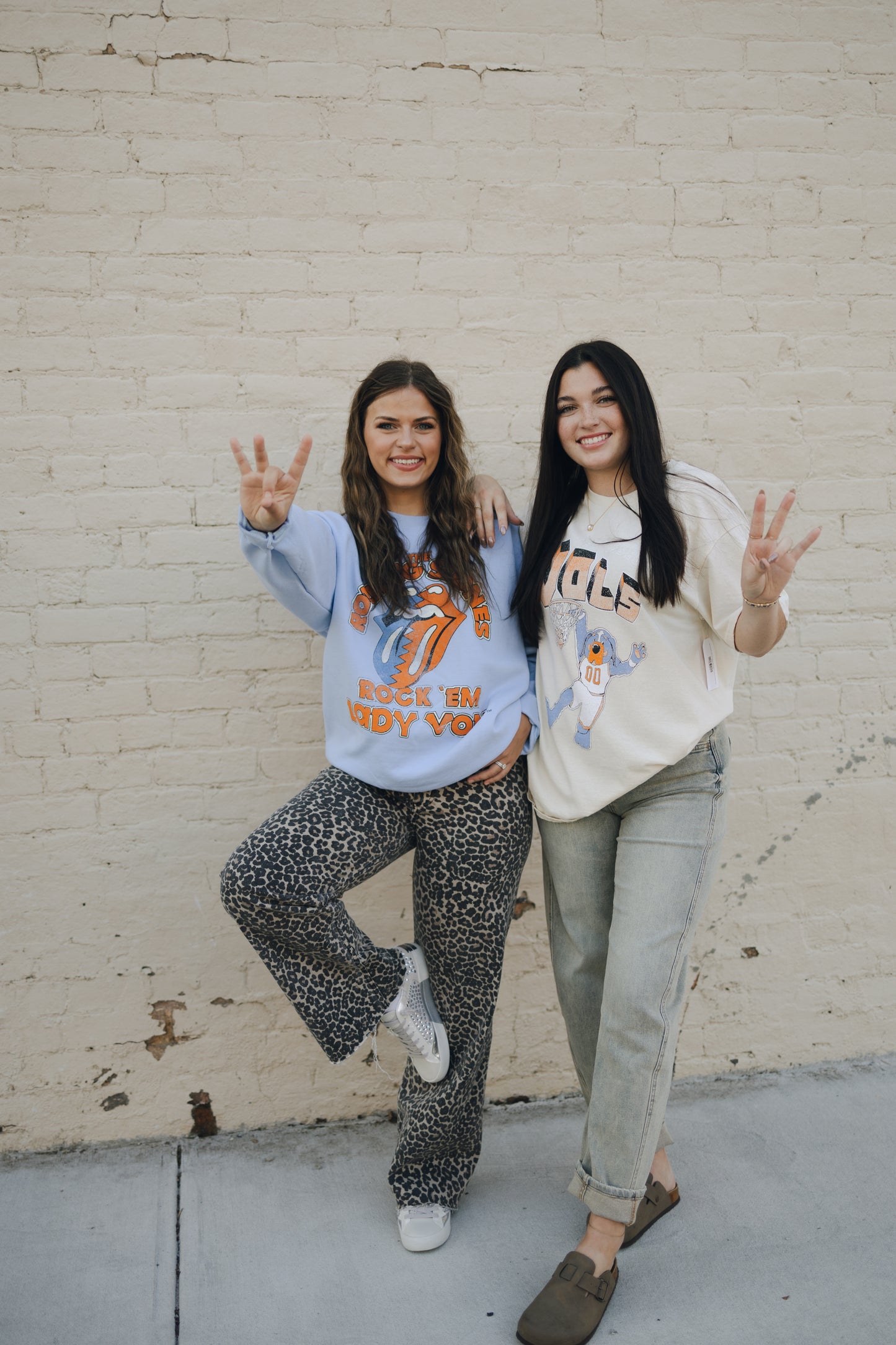 Tennessee Vols Smokey Basketball Dunk Thrifted Tee