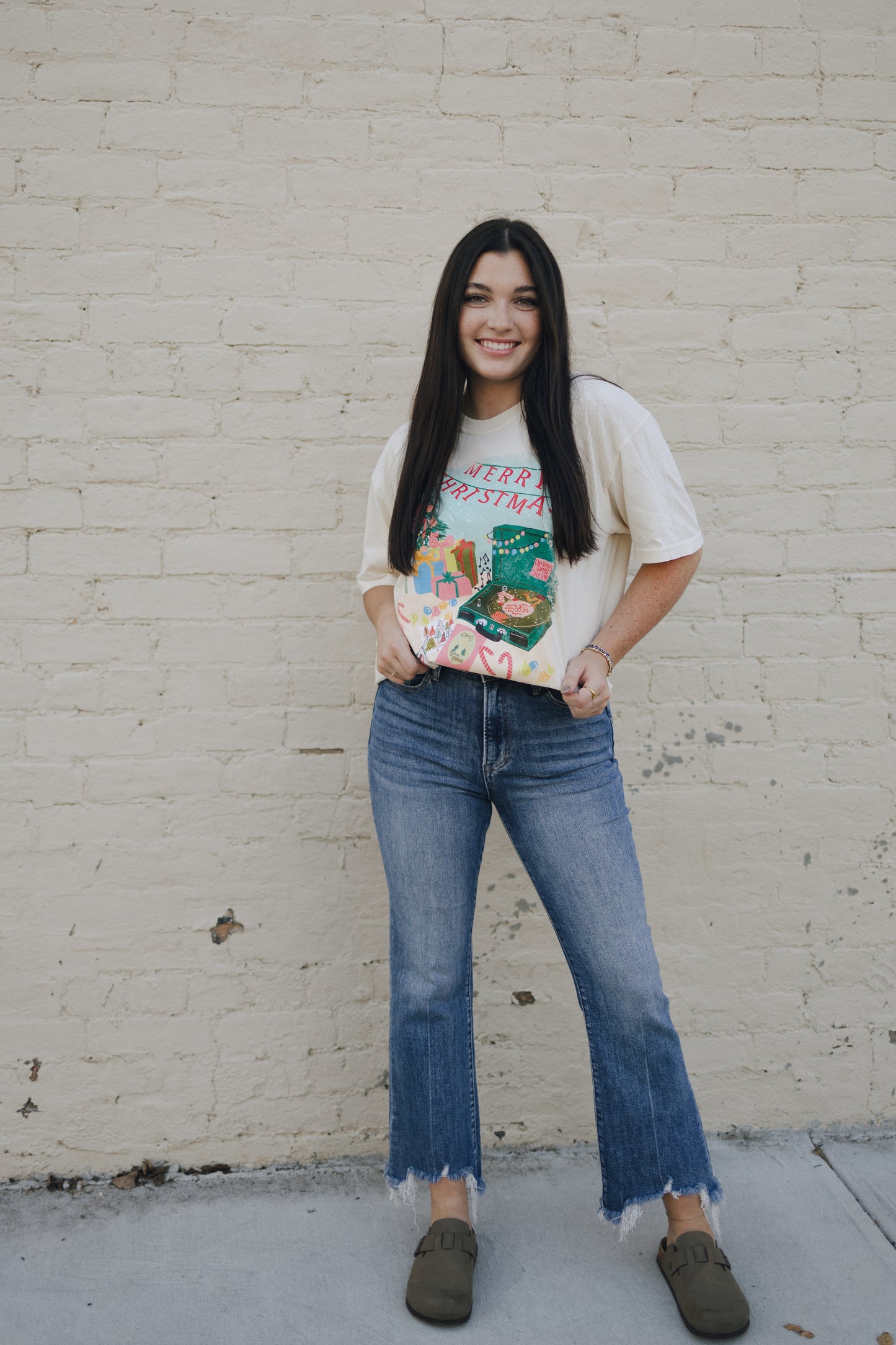 A Vintage Christmas Graphic Tee