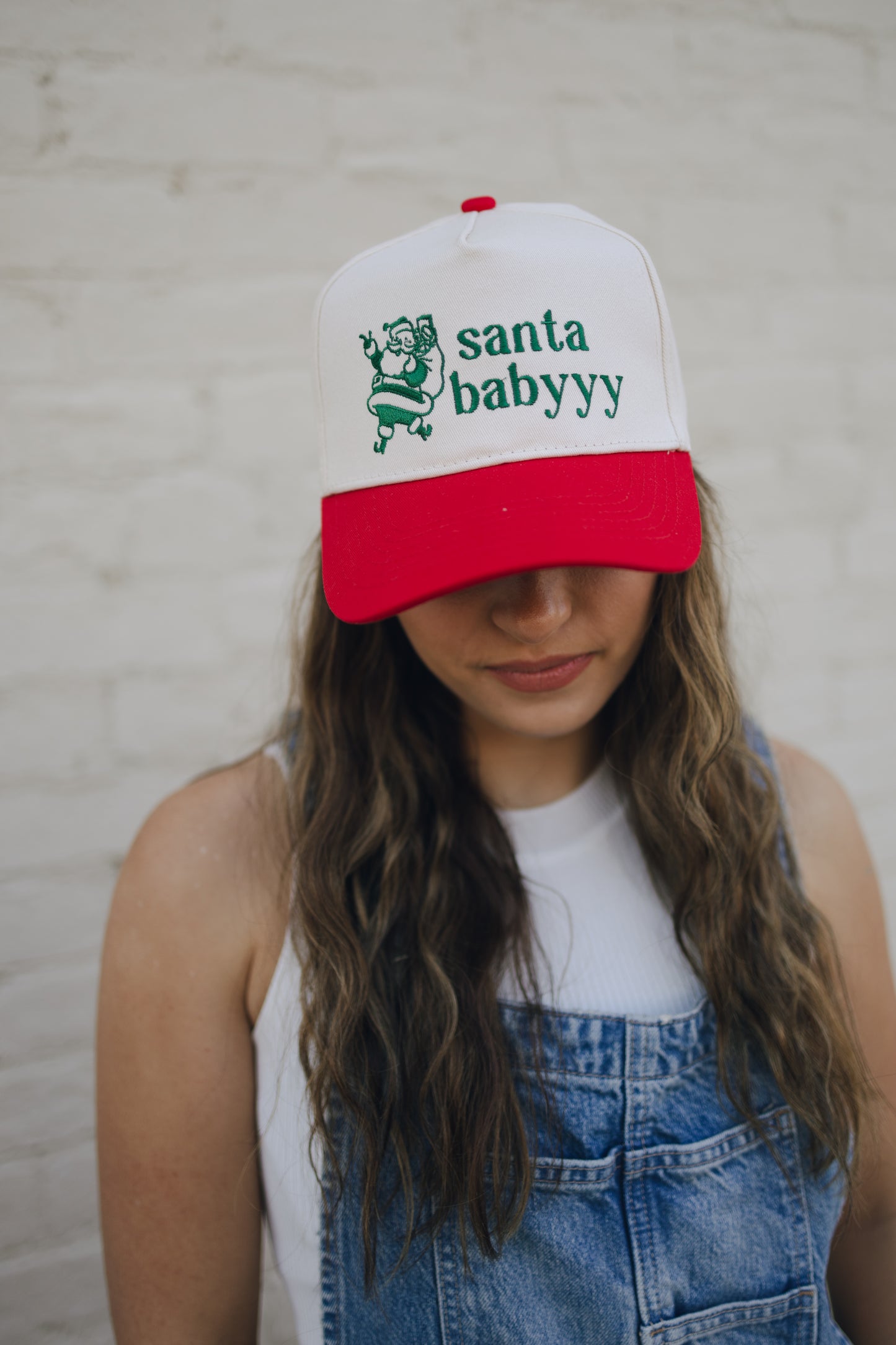 Santa Baby - Red Vintage Trucker Hat