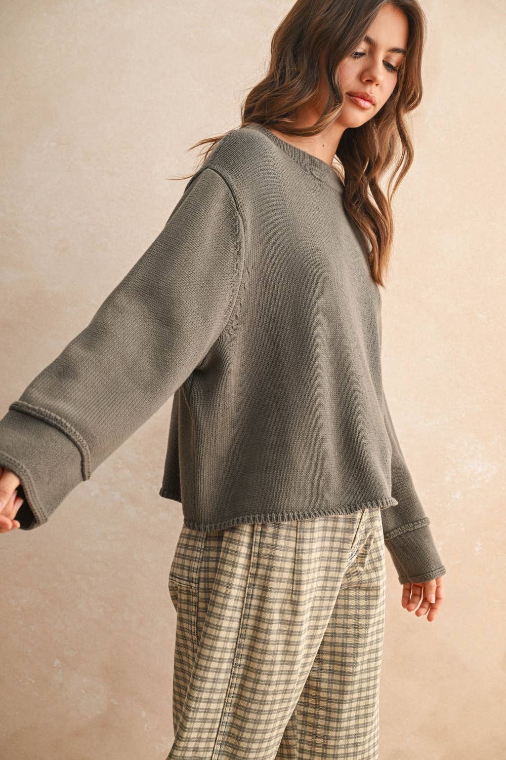 Sierra Striped Sweater Top