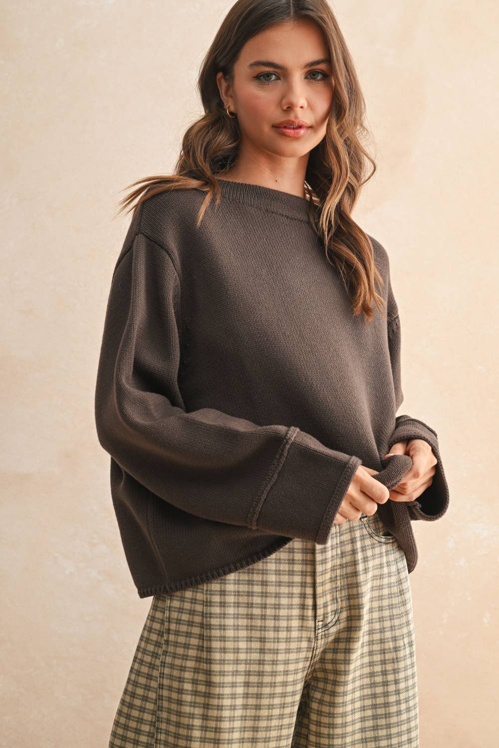Sierra Striped Sweater Top