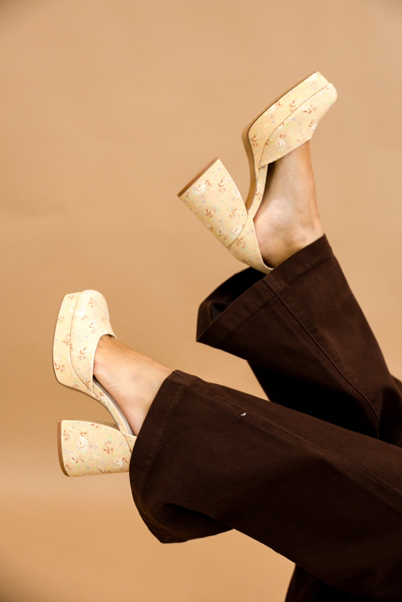 The Oslo Floral | Chunky Platform