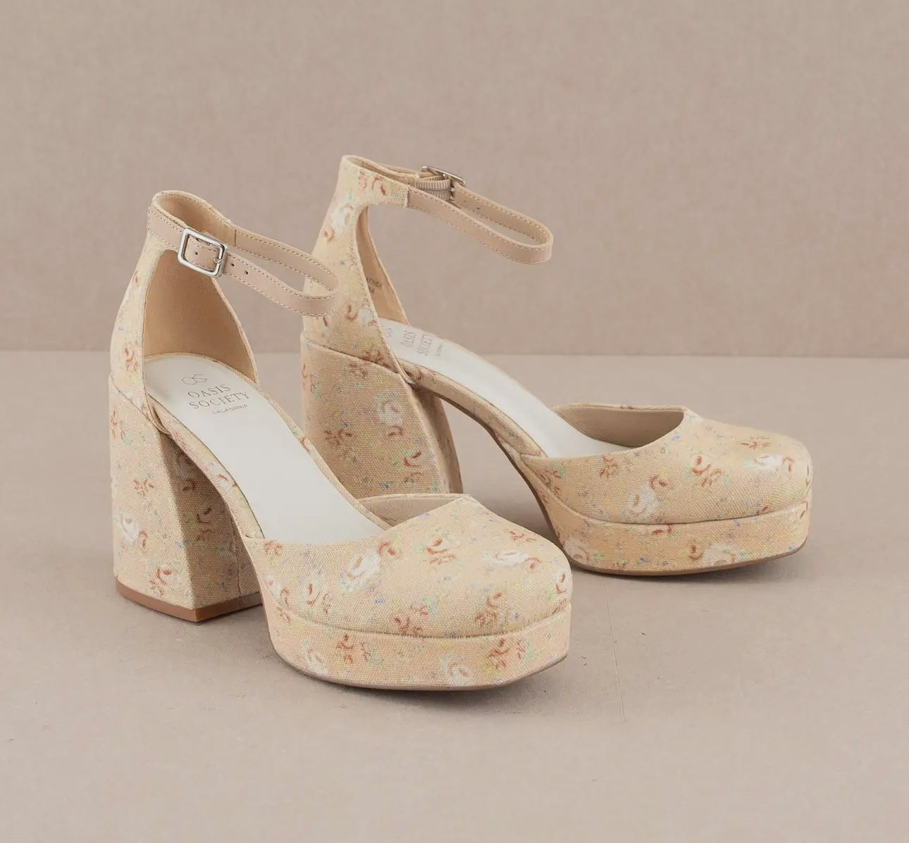 The Oslo Floral | Chunky Platform