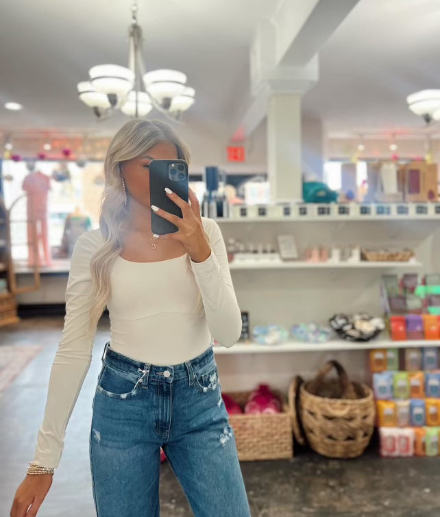 Butter Yoga Long Sleeve Bodysuit