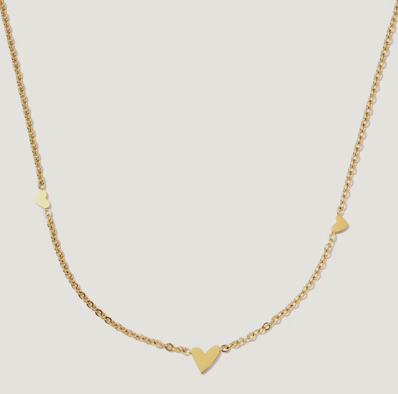 Ns Alice Triple Heart Necklace
