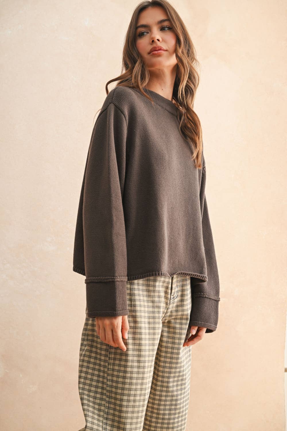 Sierra Striped Sweater Top