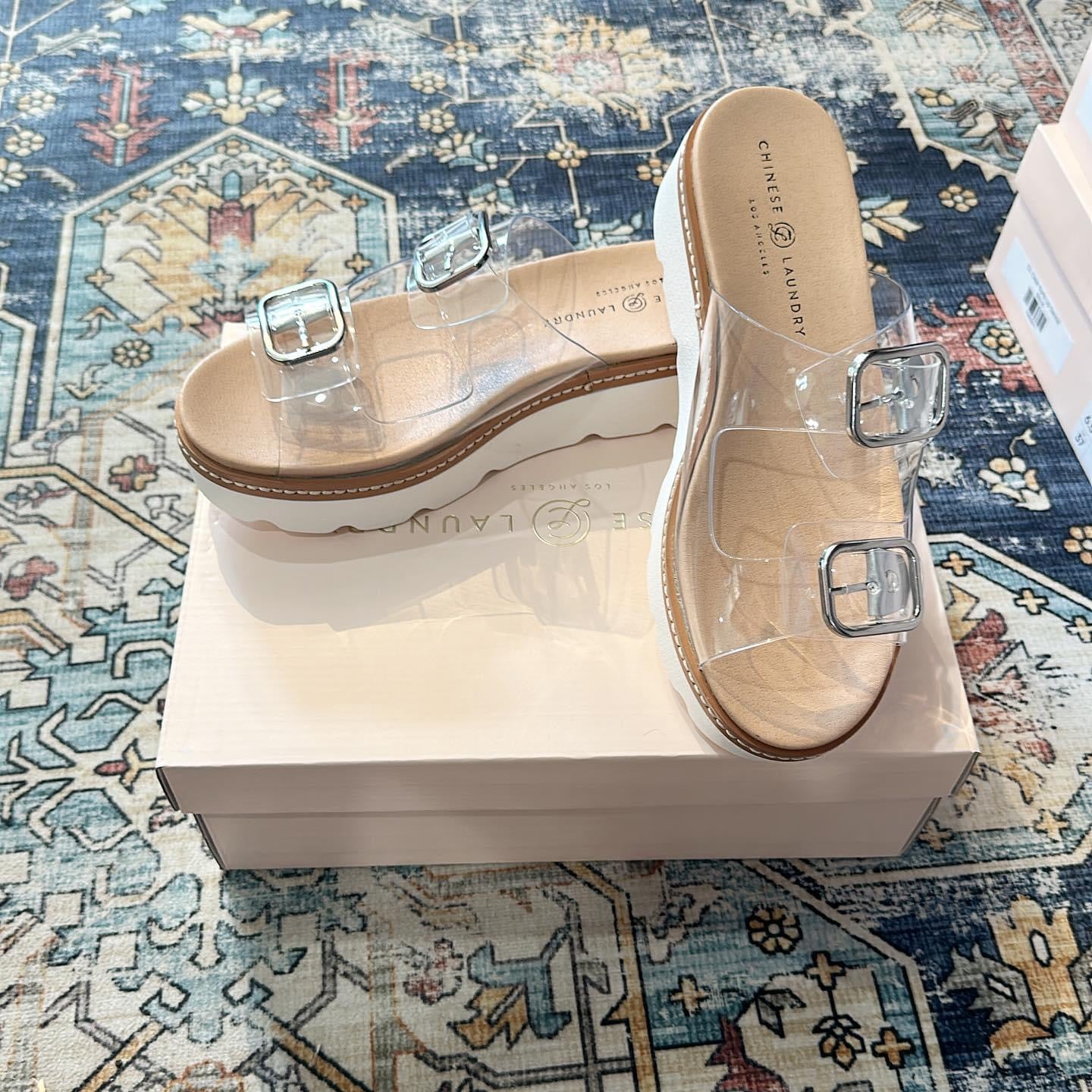 CL Clear Surfs Up Sandal